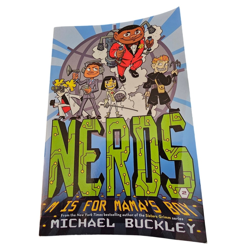 NERDS M Is For Mama's Boy Michael Buckley Book 2 Paperback 2011 Amulet Books